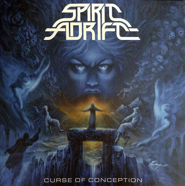 Spirit Adrift - Curse Of Conception (Transparent Blue) (Reissue) (LP) Spirit Adrift