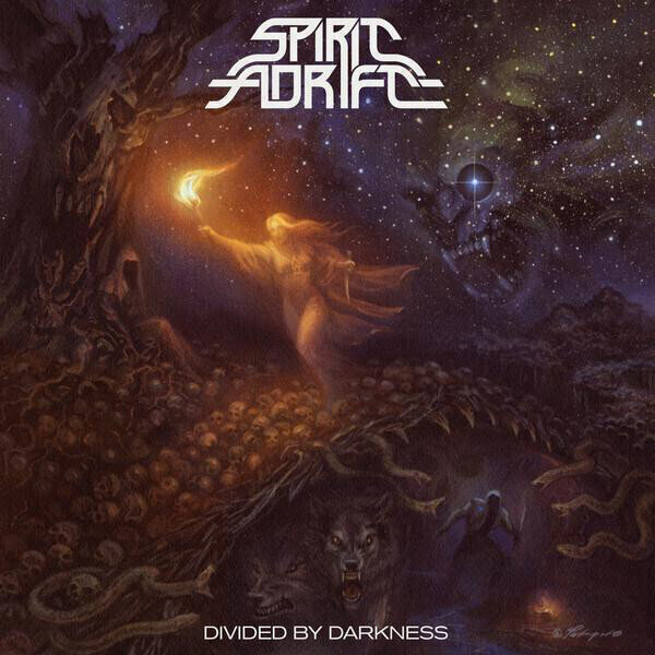 Spirit Adrift - Divided By Darkness (Neon Orange) (Reissue) (LP) Spirit Adrift