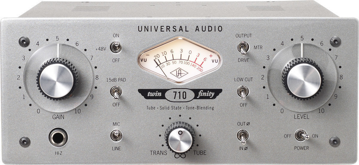 Universal Audio 710 Twin Finity Mikrofonní předzesilovač Universal Audio