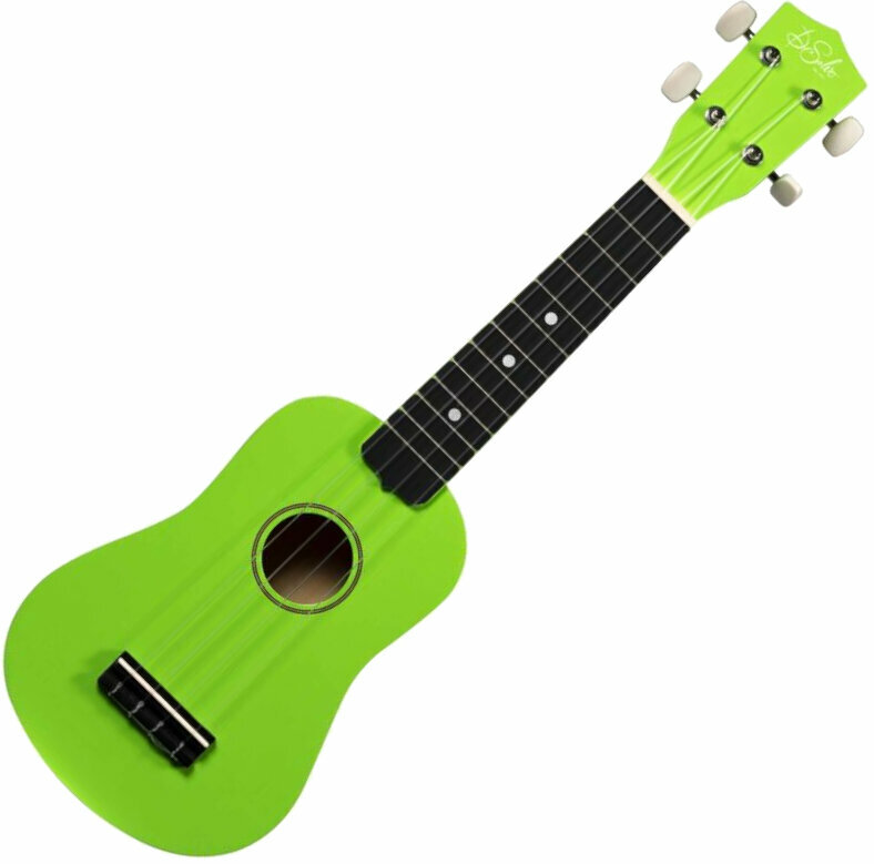 De Salvo UKSGR Sopránové ukulele Green De Salvo