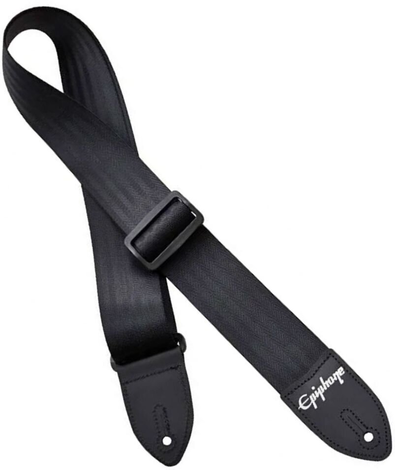 Epiphone Seatbelt Guitar Strap Black Epiphone