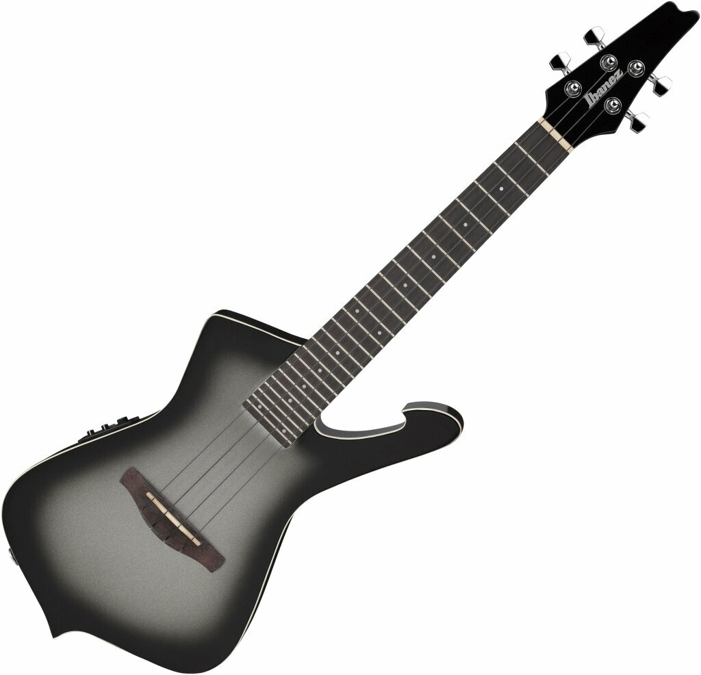 Ibanez UICT100-MGS Tenorové ukulele Metallic Gray Sunburst Ibanez