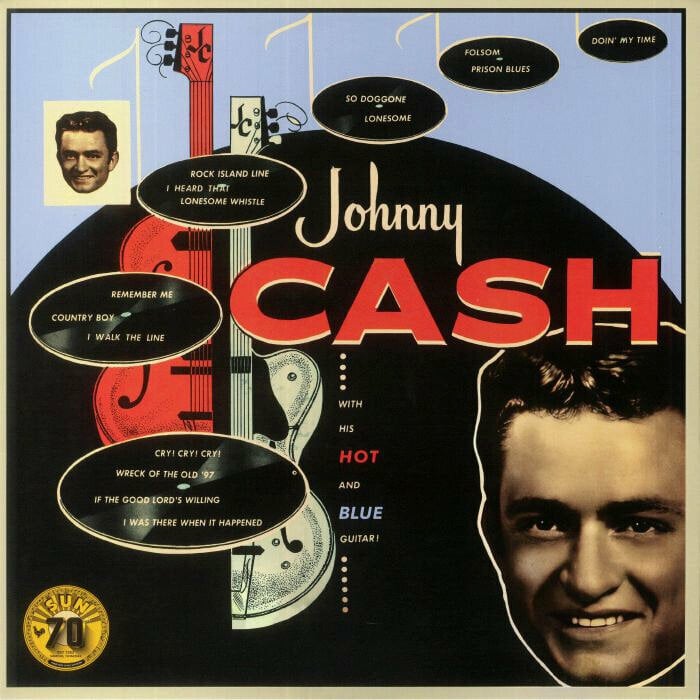 Johnny Cash - With His Hot And Blue Guitar (70th Anniversary) (Remastered 2022) (LP) Johnny Cash
