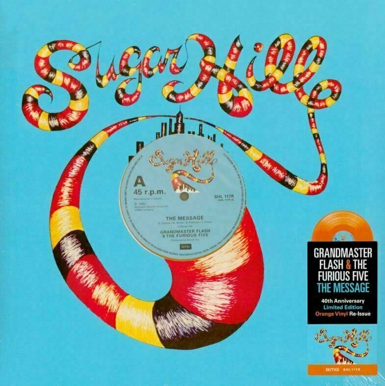 Grandmaster Flash/Furious Five - The Message (40th Anniversary) (Limited Edition) (Reissue) (12" Vinyl) Grandmaster Flash/Furious Five