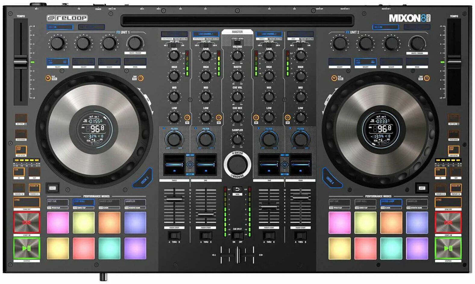 Reloop Mixon 8 Pro DJ kontroler Reloop