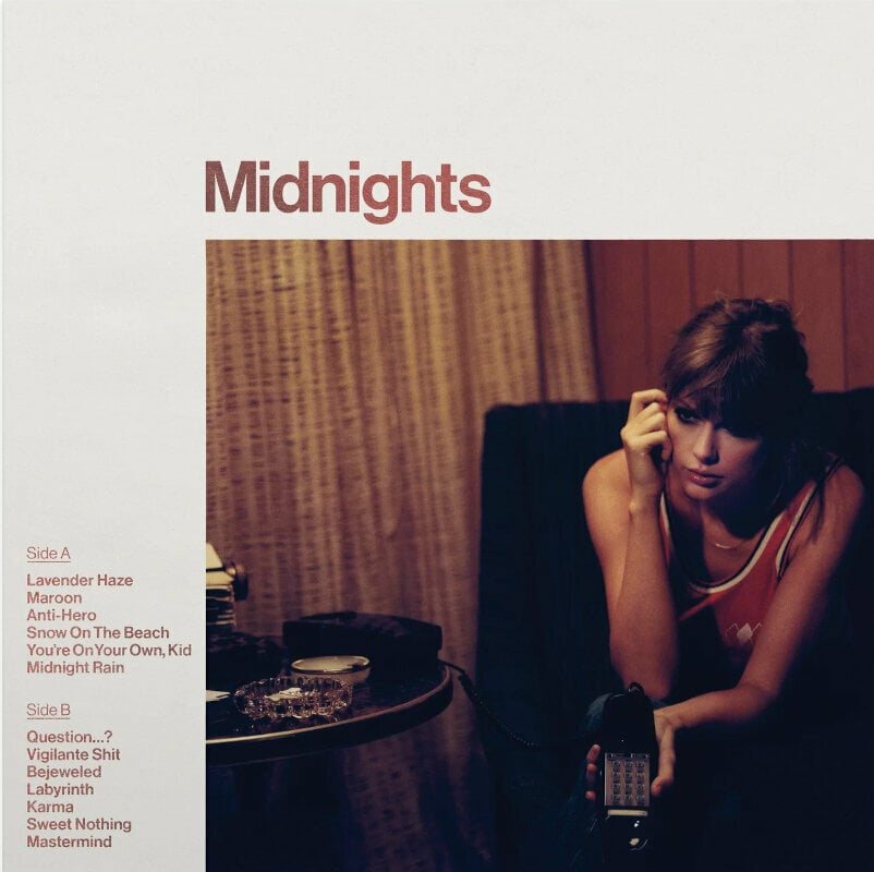 Taylor Swift - Midnights (Blood Moon Vinyl) (LP) Taylor Swift