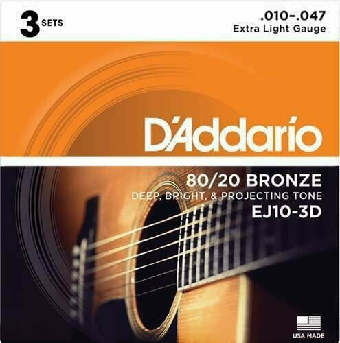 D'Addario EJ10-3D D'Addario