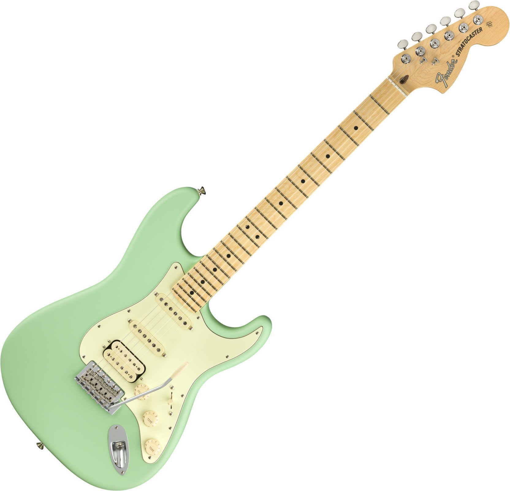 Fender American Performer Stratocaster HSS MN Satin Surf Green Fender