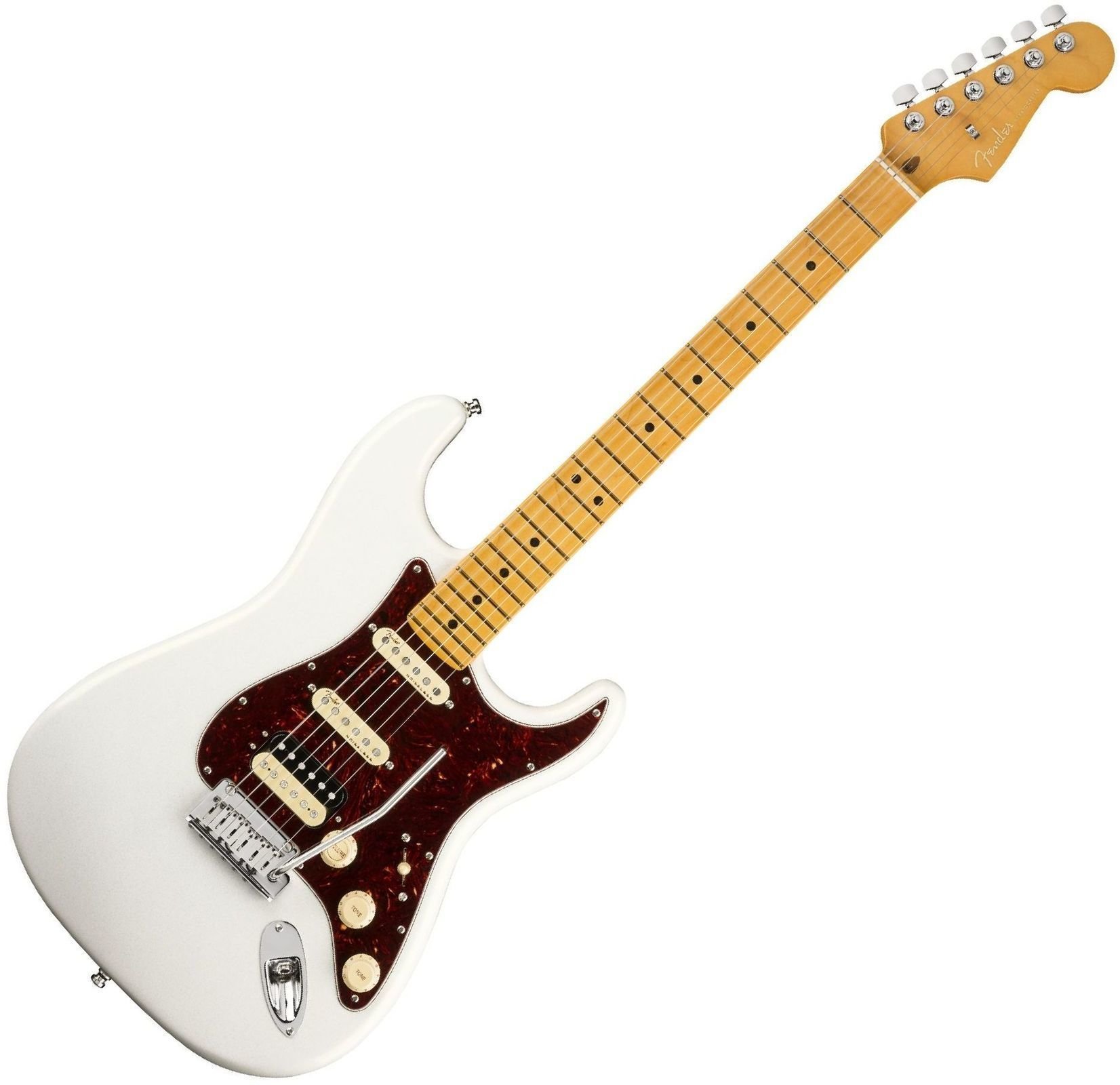 Fender American Ultra Stratocaster HSS MN Arctic Pearl Fender