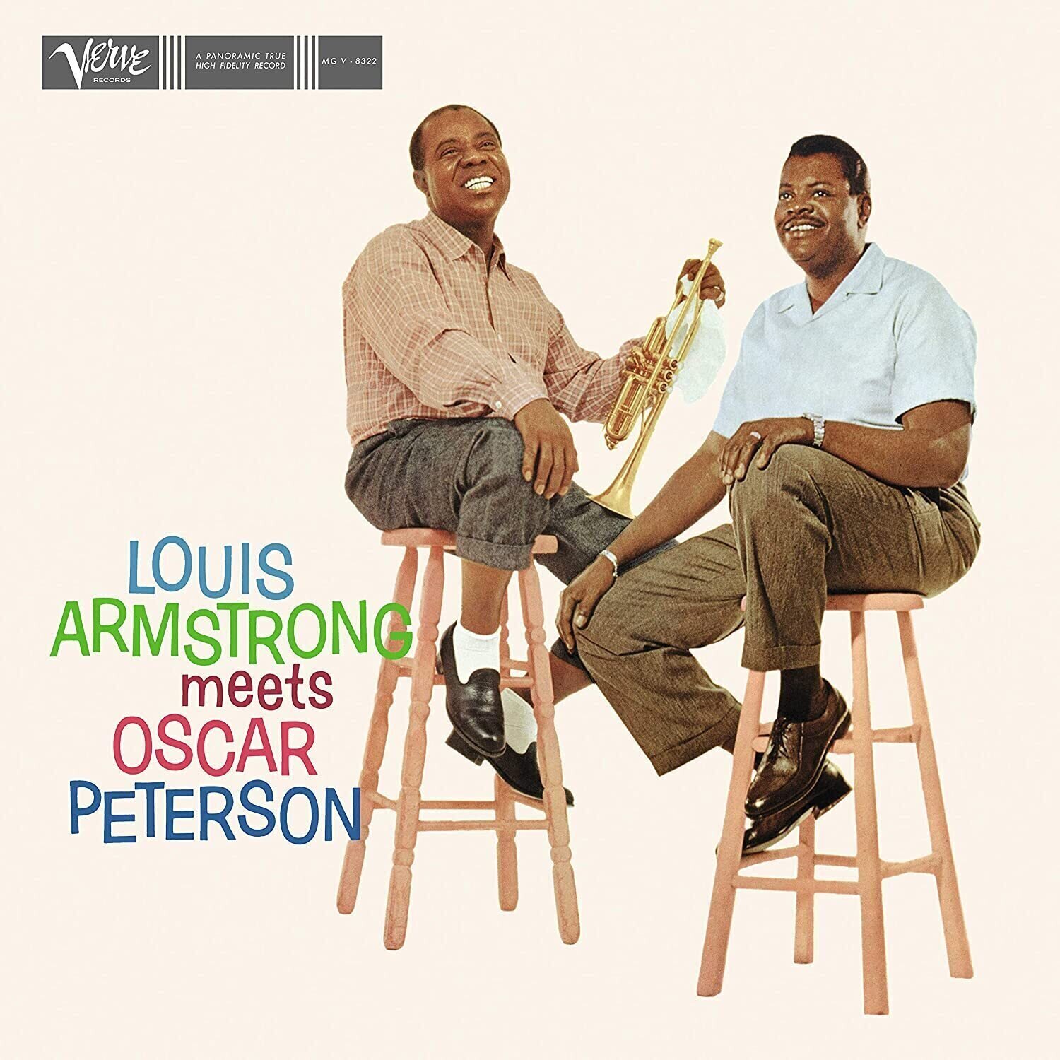 Louis Armstrong - Louis Armstrong Meets Oscar Peterson (LP) Louis Armstrong