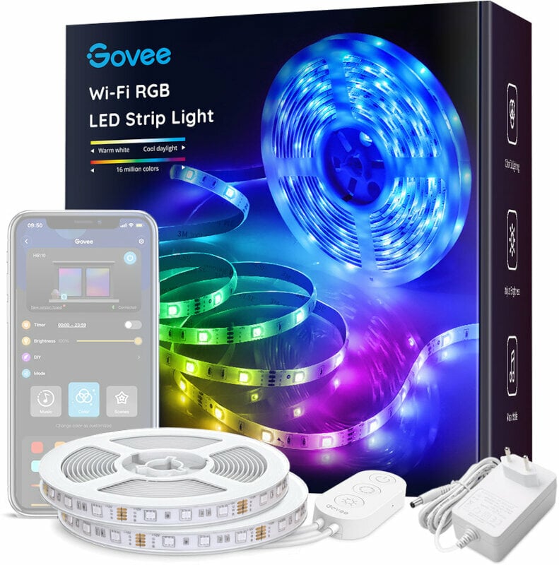 Govee WiFi RGB Smart LED strap 10m Govee