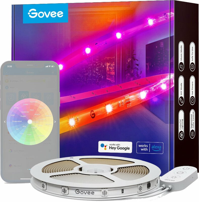Govee WiFi RGBIC Smart PRO LED strap 5m Govee