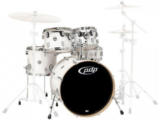 PDP by DW Concept Shell Pack 5 pcs 22" Pearlescent White PDP by DW