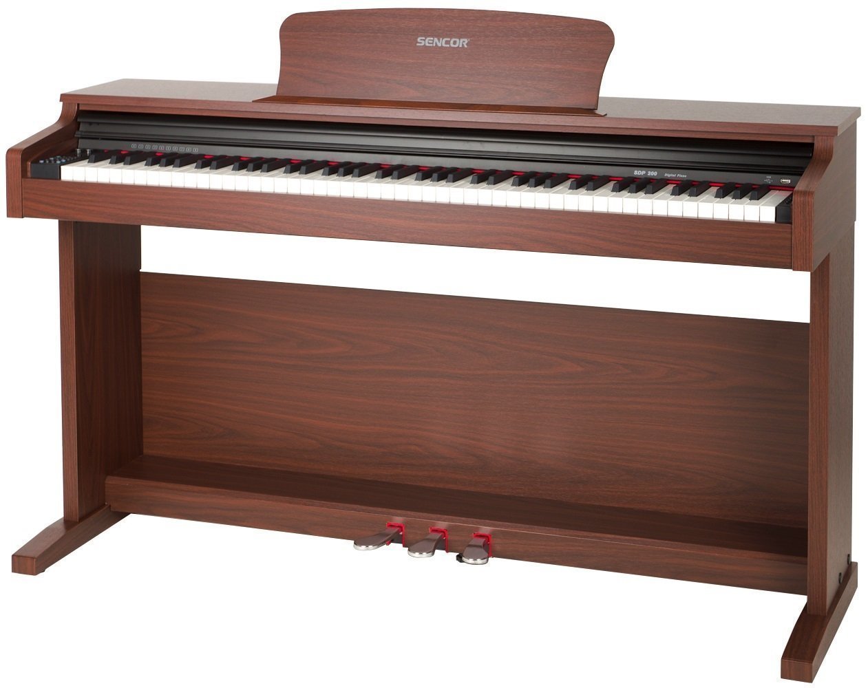 SENCOR SDP 200 Brown Digitální piano SENCOR