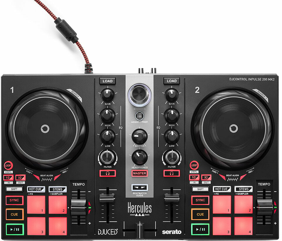 Hercules DJ INPULSE 200 MK2 DJ kontroler Hercules DJ