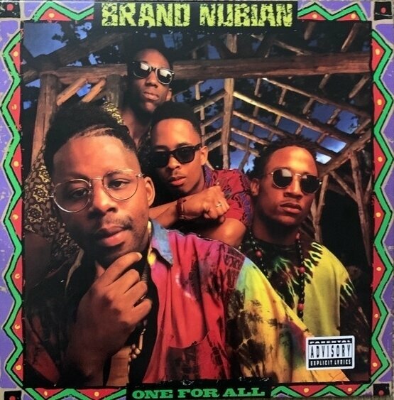 Brand Nubian - One For All (30th Anniversary) (Neon Purple & Neon Green Coloured) (2 LP + 7" Vinyl) Brand Nubian
