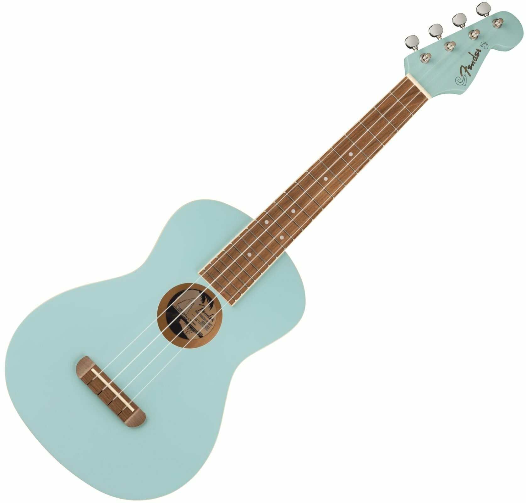Fender Avalon Tenor Ukulele WN Tenorové ukulele Daphne Blue Fender