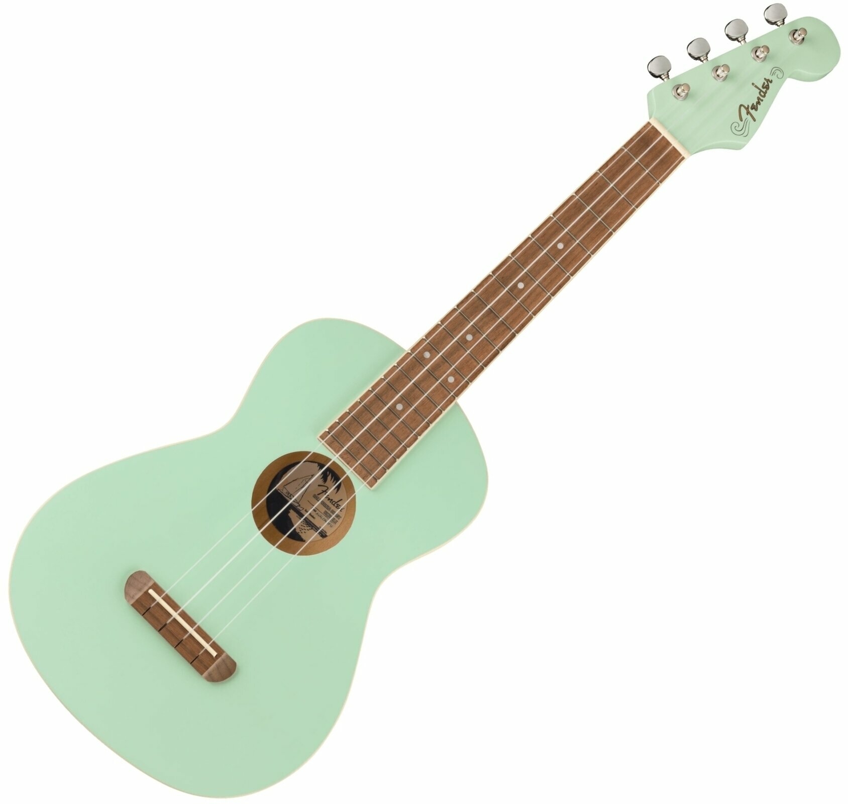 Fender Avalon Tenor Ukulele WN Tenorové ukulele Surf Green Fender