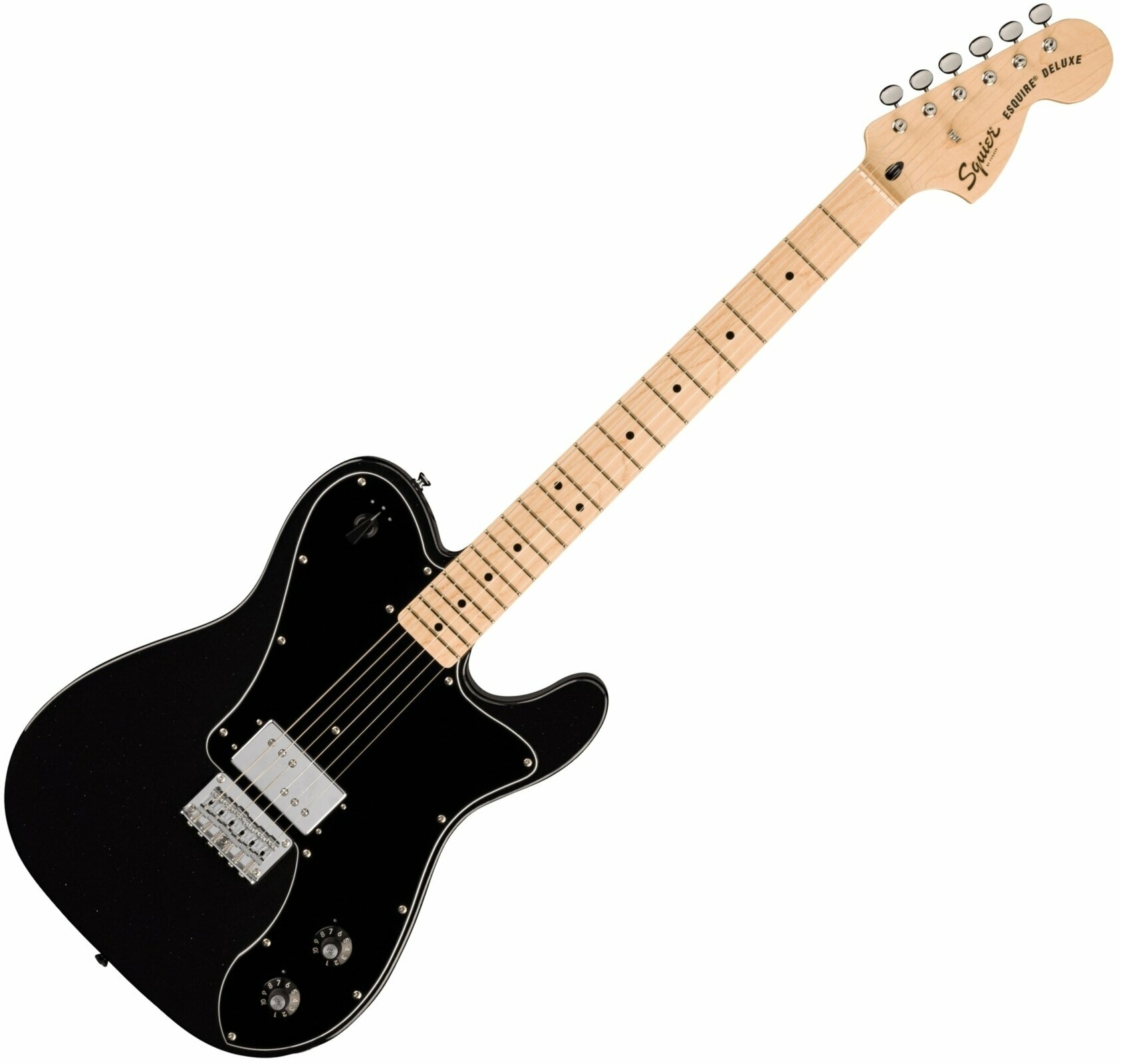 Fender Squier Paranormal Esquire Deluxe Metallic Black Fender Squier