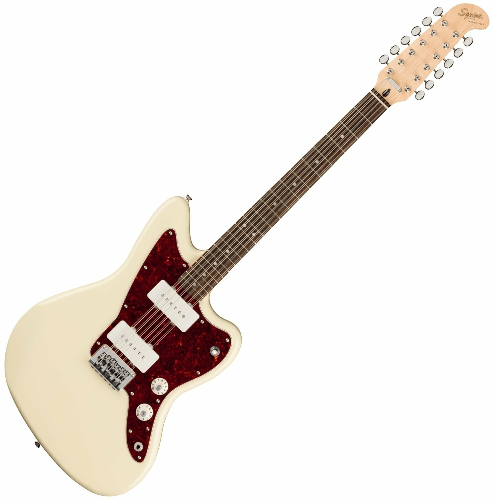Fender Squier Paranormal Jazzmaster XII Olympic White Fender Squier