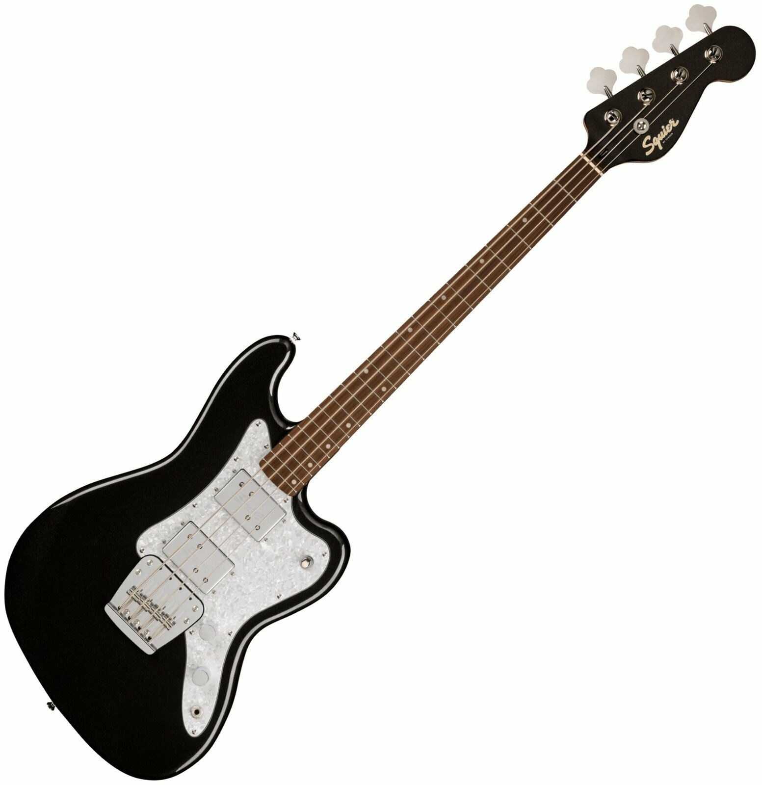 Fender Squier Paranormal Rascal Bass HH Metallic Black Fender Squier