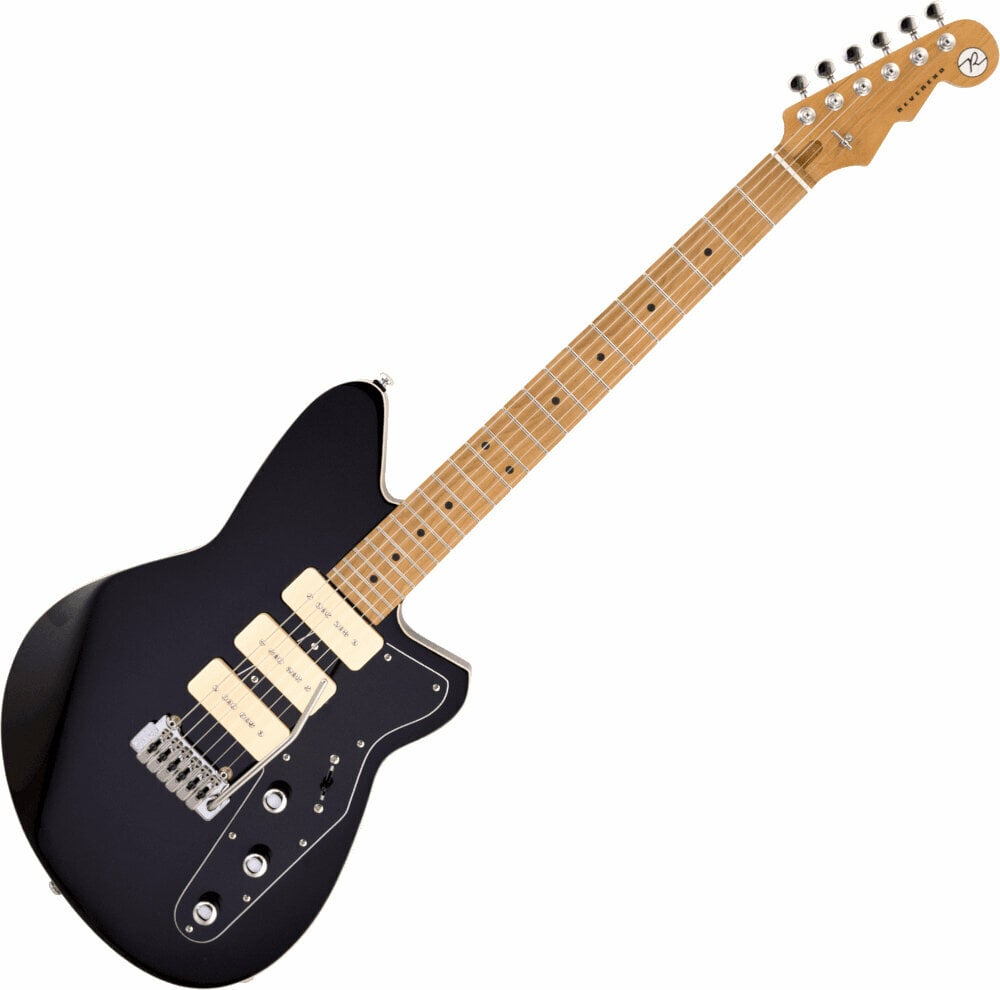 Reverend Guitars Jetstream 390 W Midnight Black Reverend Guitars