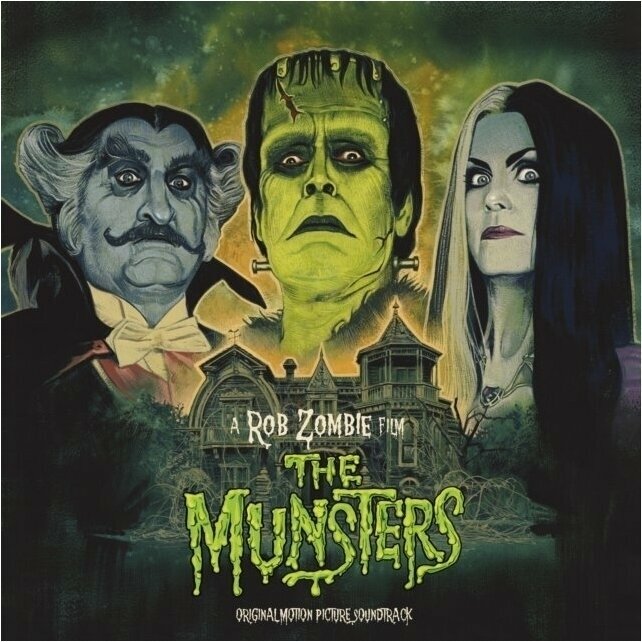 Zeuss & Rob Zombie - The Munsters (180g) (Black & Monster Green Swirl/Black & Vampire White Swirl Coloured) (2 LP) Zeuss & Rob Zombie