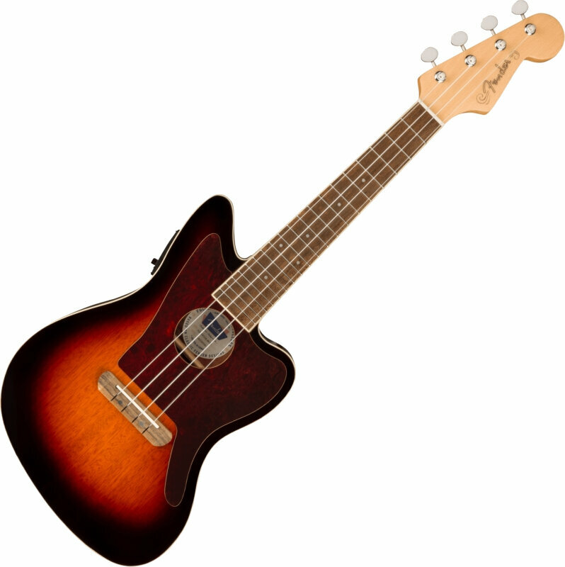 Fender Fullerton Jazzmaster Uke Koncertní ukulele 3-Color Sunburst Fender