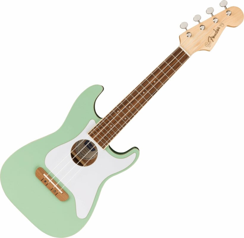 Fender Fullerton Strat Uke Koncertní ukulele Surf Green Fender