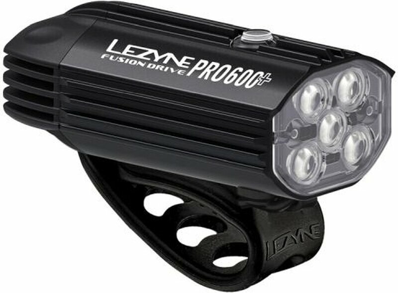 Lezyne Fusion Drive Pro 600+ Front Satin Black Lezyne