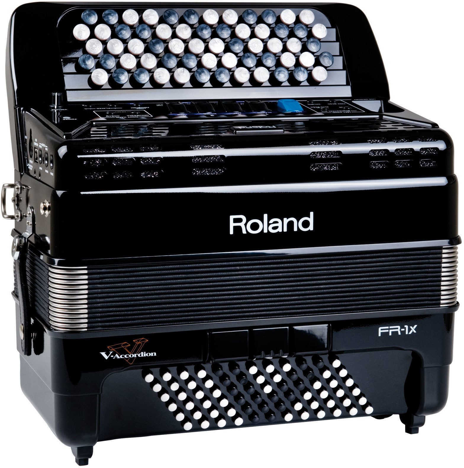 Roland FR-1x Černá Knoflíkový akordeon Roland