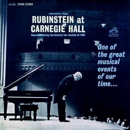 Arthur Rubinstein - Highlights From Rubinstein at Carnegie Hall (200g) (LP) Arthur Rubinstein