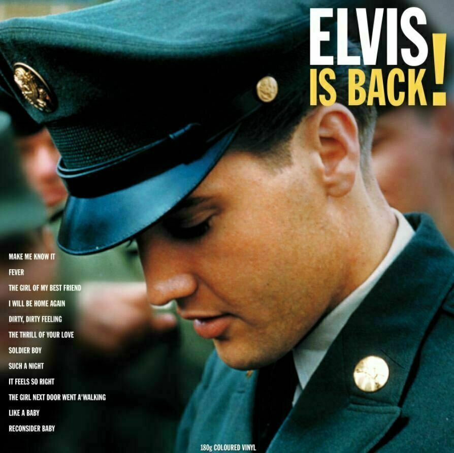 Elvis Presley - Elvis Is Back! (Yellow Vinyl) (LP) Elvis Presley