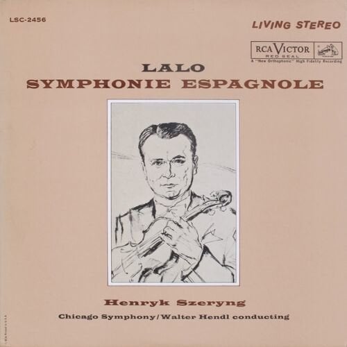 Henryk Szeryng - Lalo: Symphonie Espagnole (LP) Henryk Szeryng
