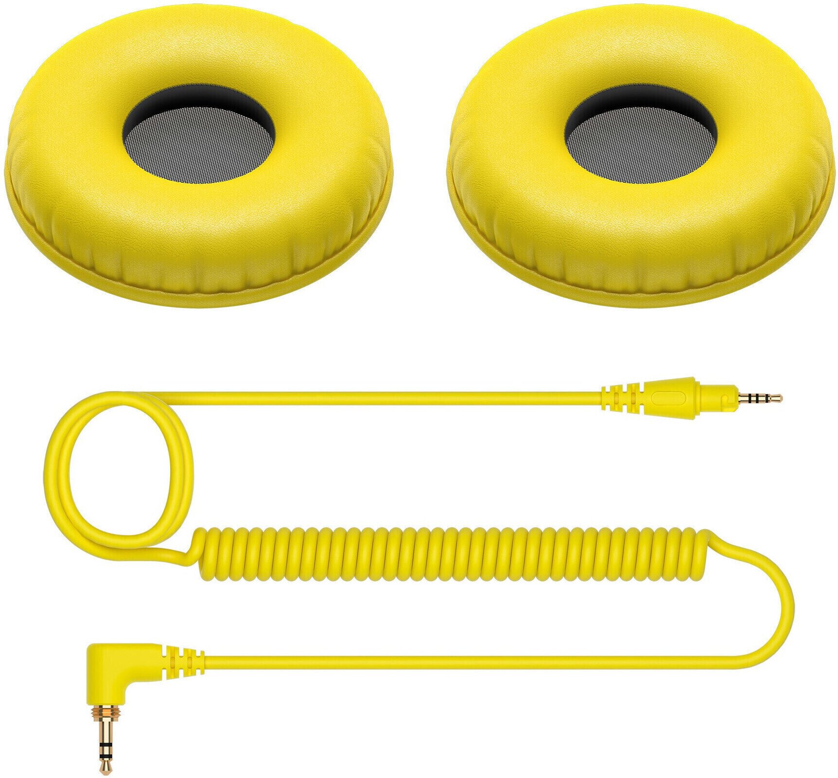 Pioneer HC-CP08 Náušníky pro sluchátka HDJ-CUE1-HDJ-CUE1BT Žlutá Žlutá Pioneer