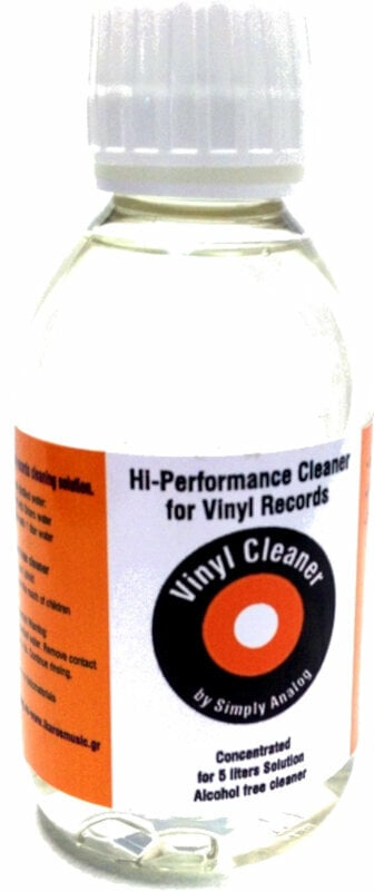 Simply Analog Vinyl Cleaner Concentrated 200ml Simply Analog