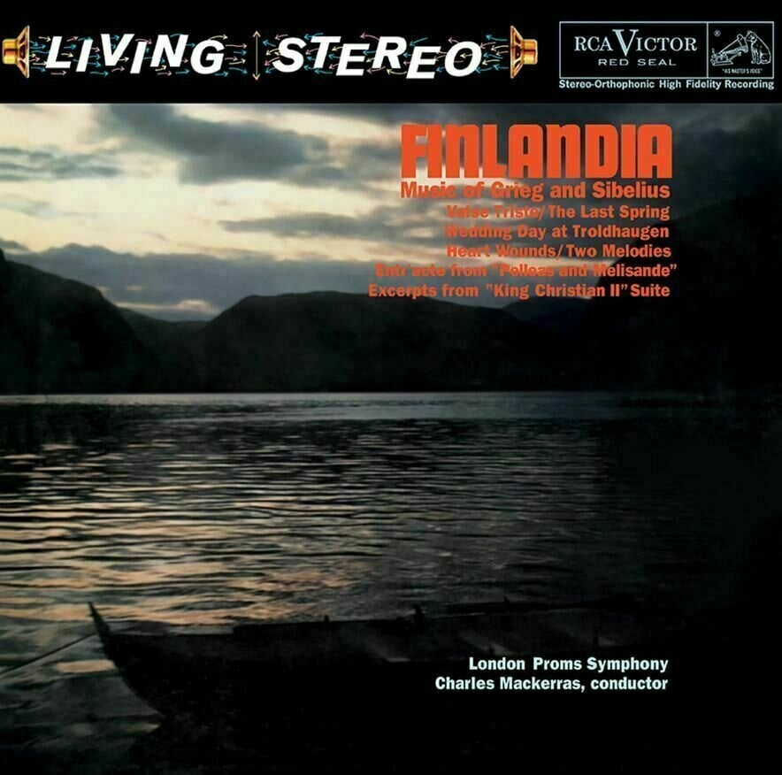 Charles Mackerras/ LSO - Grieg & Sibelius: Finlandia (LP) (200g) Charles Mackerras/ LSO