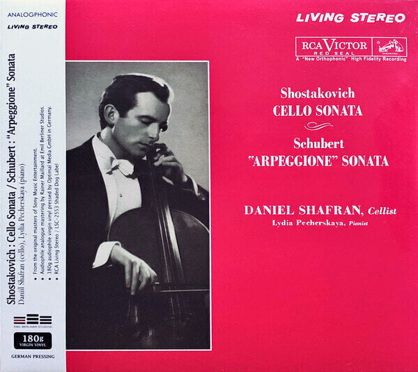 Daniel Shafran - Shostakovich: Cello Sonata/ Schubert: Arpeggione Sonata (200g) Daniel Shafran
