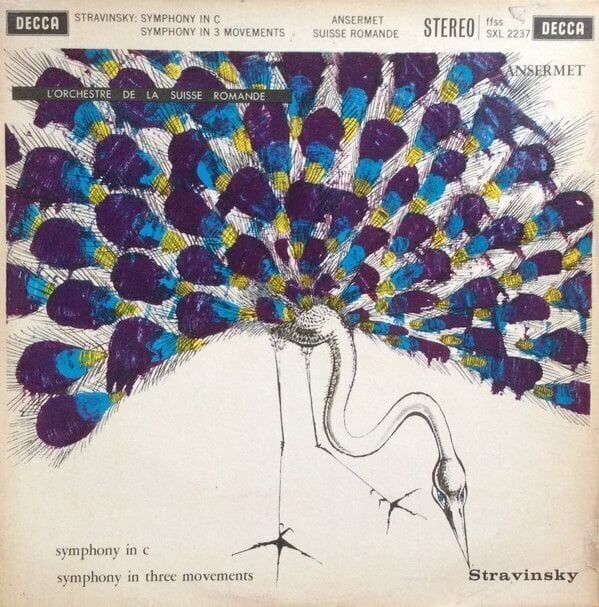 Ernest Ansermet - Stravinsky: Symphony In Three Movements (LP) (180g) Ernest Ansermet