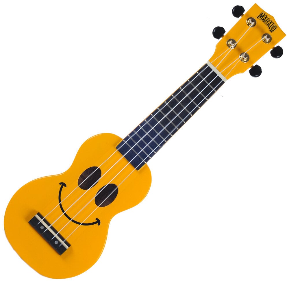 Mahalo U-SMILINO Sopránové ukulele Žlutá Mahalo