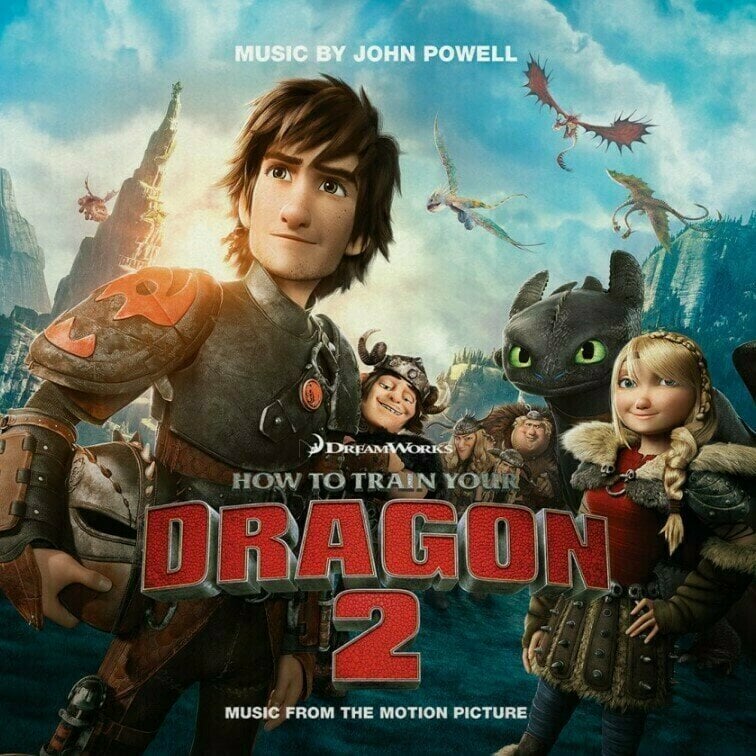 Original Soundtrack - How To Train Your Dragon 2 (Limited Edition) (Flaming Coloured) (2 LP) Original Soundtrack