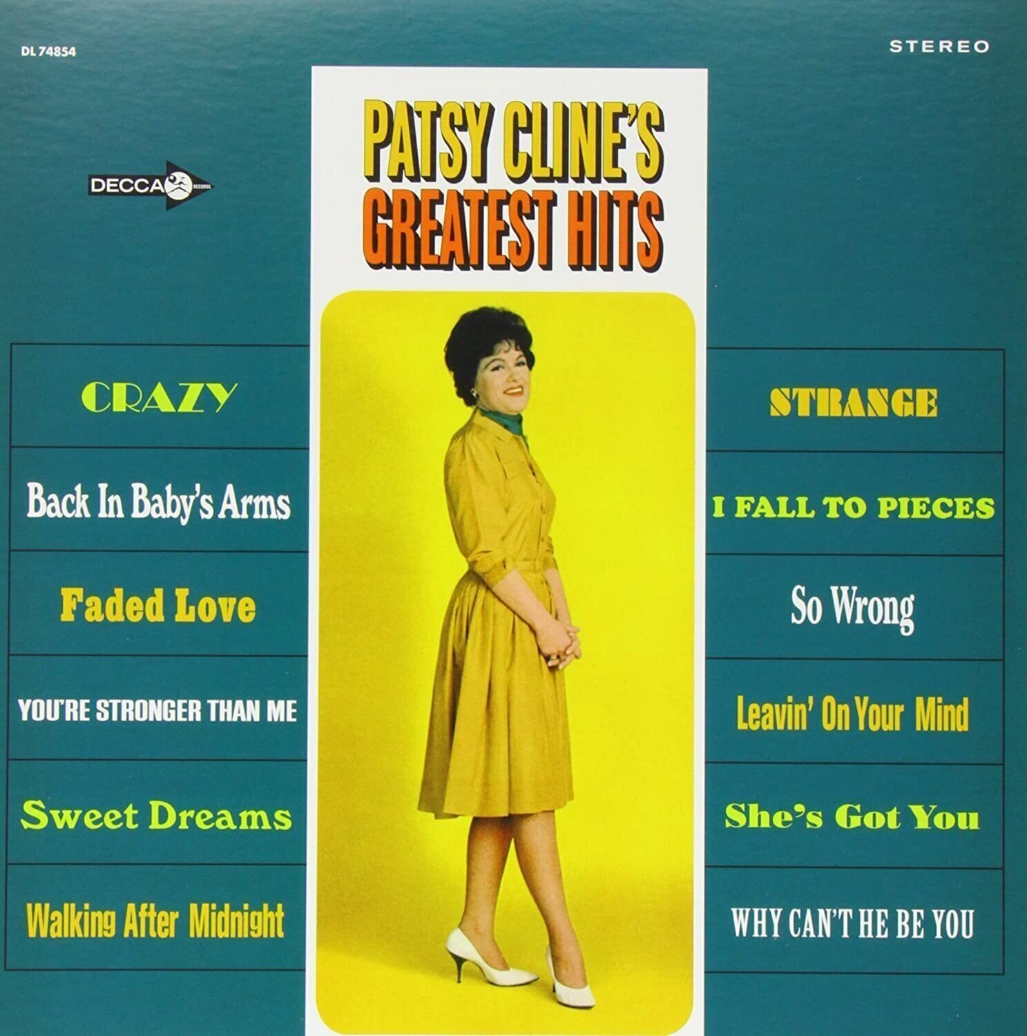 Patsy Cline - Greatest Hits (2 LP) Patsy Cline