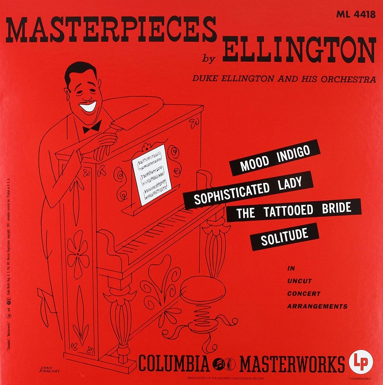 Duke Ellington - Masterpieces By Ellington (LP) Duke Ellington
