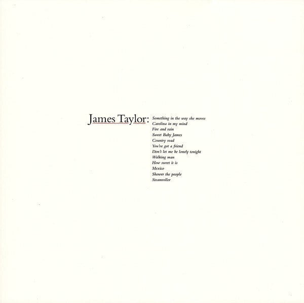 James Taylor - Greatest Hits (LP) (180g) James Taylor