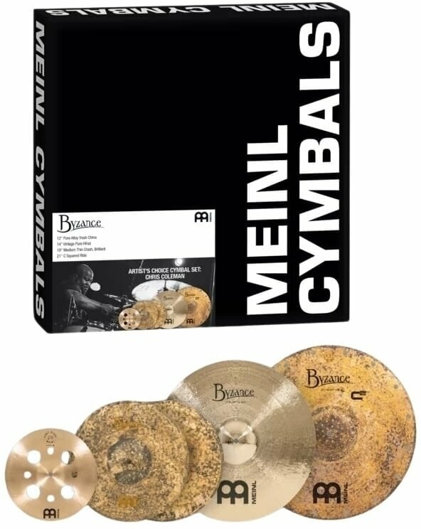Meinl Byzance Artist's Choice Cymbal Set: Chris Coleman Činelová sada Meinl
