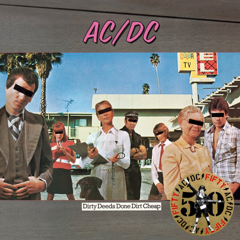 AC/DC - Dirty Deeds Done Dirt Cheap (Gold Metallic Coloured) (Limited Edition) (LP) AC/DC
