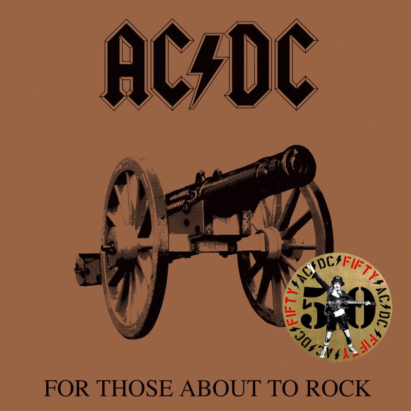 AC/DC - For Those About To Rock (we Salute You)(Gold Metallic Coloured) (Limited Edition) (LP) AC/DC