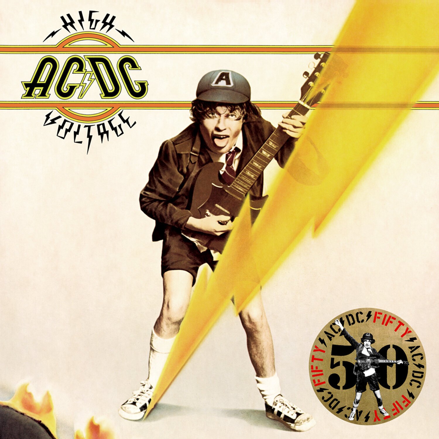 AC/DC - High Voltage (Gold Metallic Coloured) (Limited Edition) (LP) AC/DC