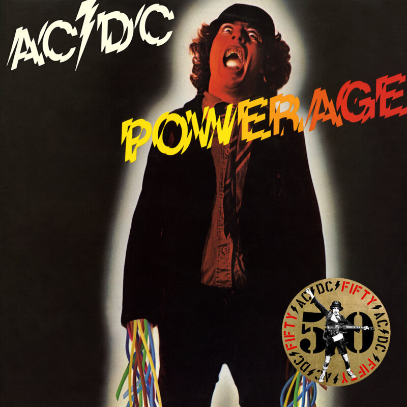 AC/DC - Powerage (Gold Metallic Coloured) (Limited Edition) (LP) AC/DC
