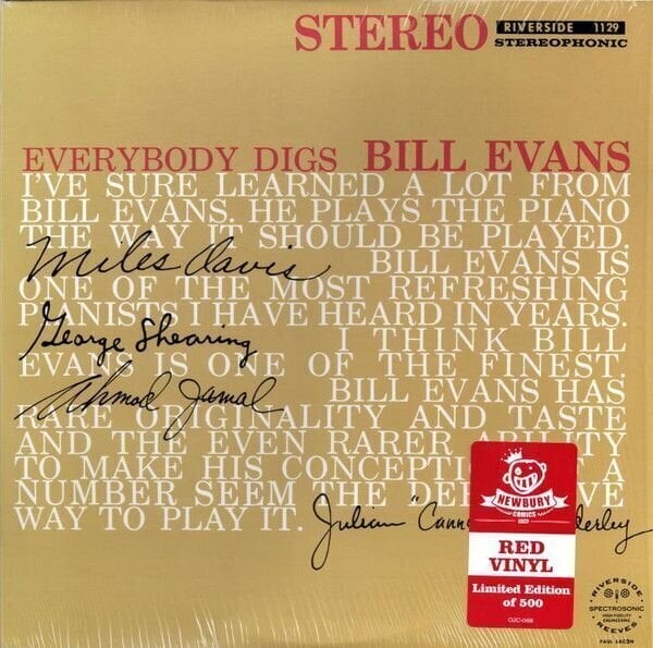 Bill Evans Trio - Everybody Digs Bill Evans (LP) Bill Evans Trio